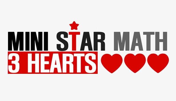 迷你星星数学：3颗心（Mini Star Math: 3 Hearts） 游戏封面