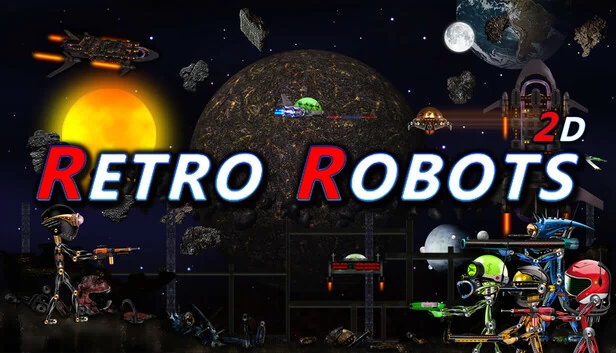复古机器人 2D（RETRO ROBOTS 2D） 游戏封面