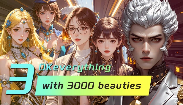 OKeverything with 3000 beauties 3 游戏封面