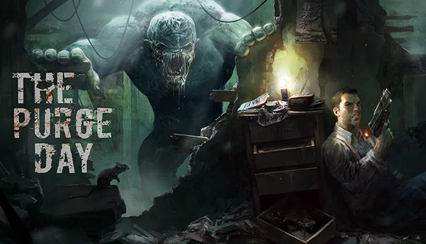 人类清除计划：清洗日（The Purge Day） 游戏封面