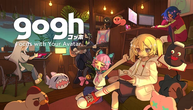 gogh：与你的化身一起专注（gogh: Focus with Your Avatar） 游戏封面