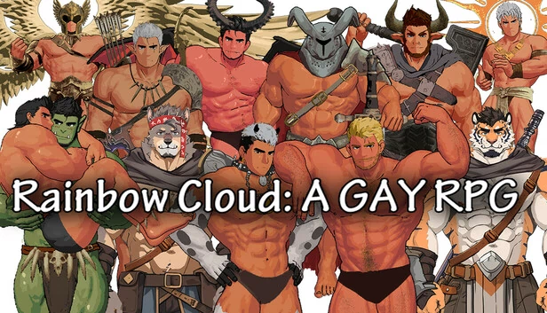 彩虹云：一款同性恋角色扮演游戏（Rainbow Cloud: A GAY RPG） 游戏封面