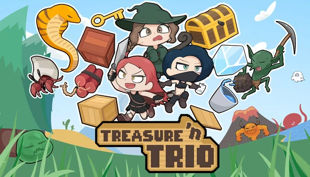 宝藏三人组（Treasure 'n Trio） 游戏封面