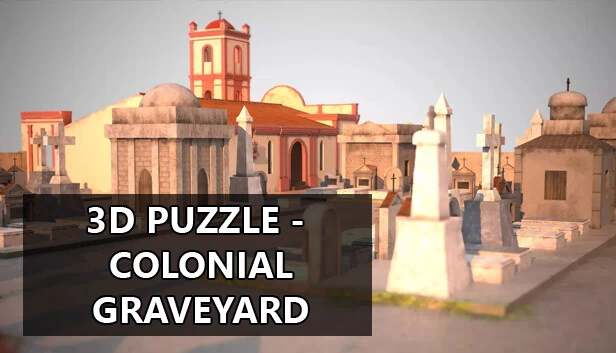 3D 拼图 - 殖民地墓地（3D PUZZLE - Colonial Graveyard） 游戏封面