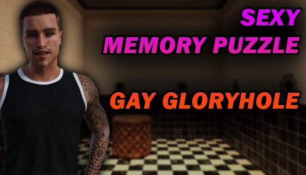 性感记忆拼图 - 同志荣耀洞（Sexy Memory Puzzle - Gay Gloryhole） 游戏封面