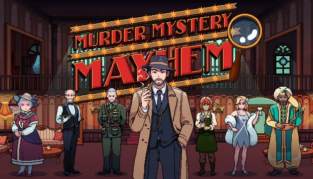 谋杀谜团混乱 AI（Murder Mystery Mayhem AI） 游戏封面