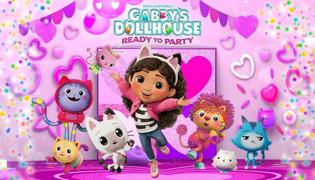 梦工厂加比的娃娃屋：准备派对（DreamWorks Gabby’s Dollhouse: Ready to Party） 游戏封面