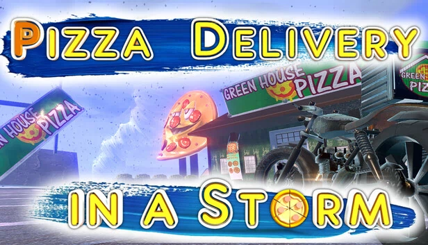 风暴中的披萨配送（Pizza Delivery in a Storm） 游戏封面