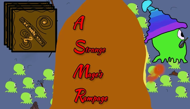 奇怪法师的暴走（A Strange Mage's Rampage） 游戏封面