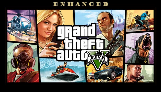 侠盗猎车手V 增强版（Grand Theft Auto V Enhanced） 游戏封面