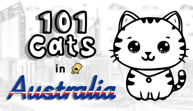 隐藏宠物：澳大利亚的101只猫（Hidden Pets: 101 Cats in Australia） 游戏封面