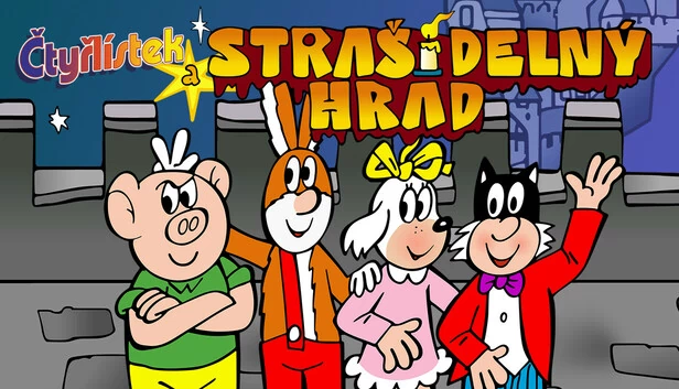 四叶草与幽灵城堡（Čtyřlístek a Strašidelný hrad） 游戏封面