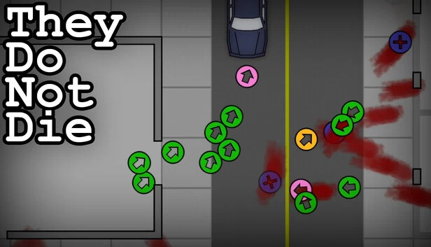 They Do Not Die: Call of Crimson Tgirl Apex Land Zombie Shooter Duty 2D Keywords 游戏封面