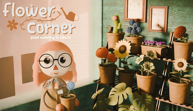 FlowerCorner: 浇水放松（FlowerCorner: Plant Watering To Vibe To） 游戏封面