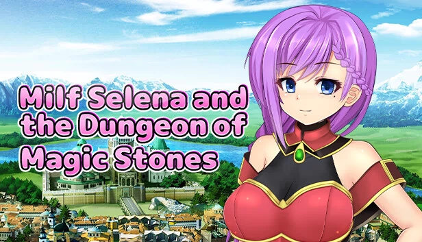 熟女塞琳娜与魔法石地下城（Milf Selena and the Dungeon of Magic Stones） 游戏封面