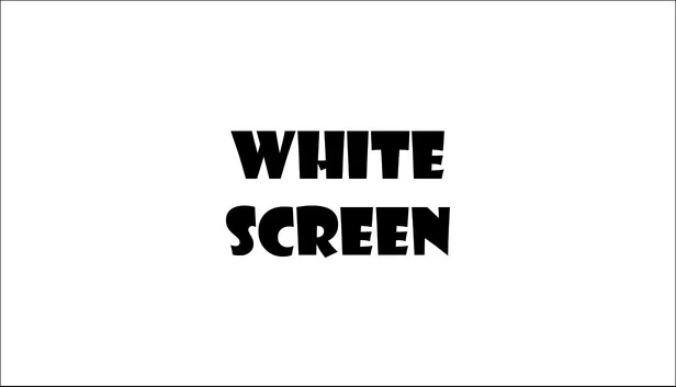 白屏(White Screen) 游戏封面