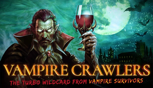 吸血鬼爬行者: 屠戮地牢的吸血鬼幸存者（Vampire Crawlers: The Turbo Wildcard from Vampire Survivors） 游戏封面