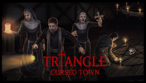 三角 - 诅咒小镇（Triangle - Cursed Town） 游戏封面