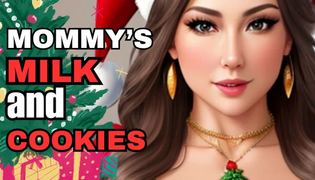 妈妈的牛奶和饼干 - 圣诞性爱谜题（Mommy's Milk and Cookies - Christmas Sex Puzzles） 游戏封面