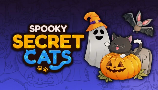 秘密猫咪 - 幽灵（Secret Cats - Spooky） 游戏封面