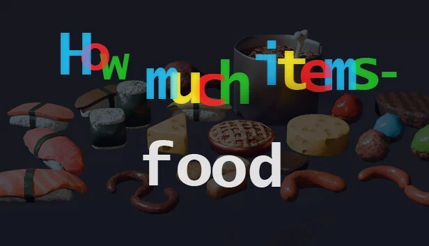 多少物品 - 食物（How Much Items - Food） 游戏封面