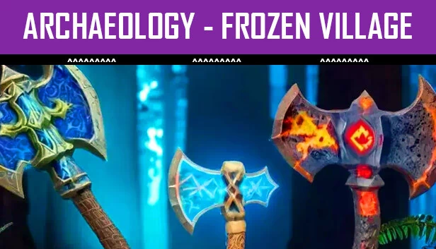 考古学 - 冰封村庄（Archaeology - Frozen Village） 游戏封面