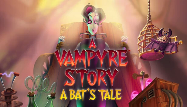 吸血鬼故事：蝙蝠传说（A Vampyre Story: A Bat's Tale） 游戏封面