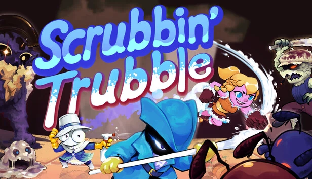 擦洗烦恼（Scrubbin' Trubble） 游戏封面