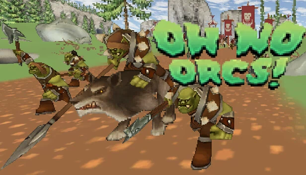 噢不，兽人！（Oh no, orcs!） 游戏封面