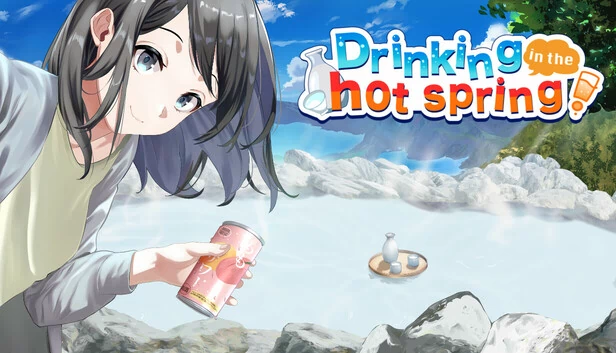 温泉饮酒！（Drinking in the hot spring!） 游戏封面
