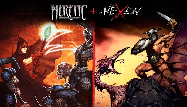 异教徒 + 六角（Heretic + Hexen） 游戏封面