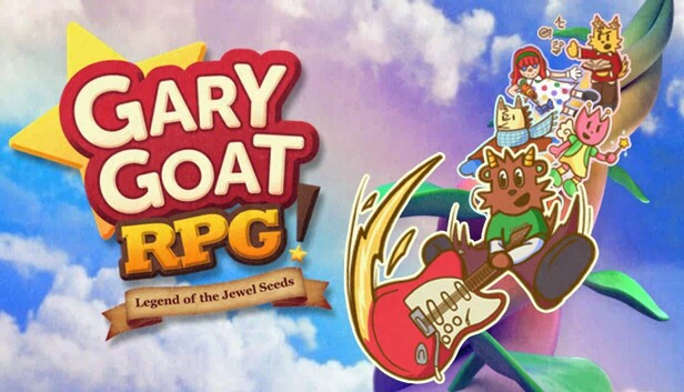 山羊加里RPG!宝石种子传奇(Gary Goat RPG! Legend of the Jewel Seeds) 游戏封面