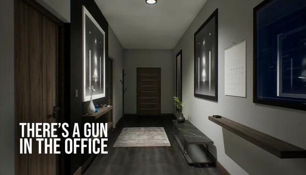 办公室里有把枪（There's a Gun in the Office） 游戏封面