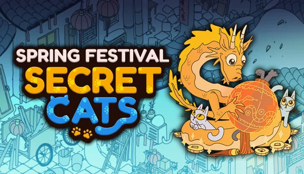 神秘猫咪 - 春节（Secret Cats - Spring Festival） 游戏封面
