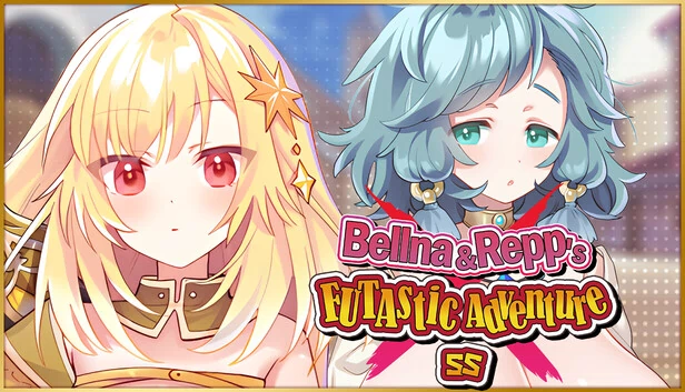贝尔娜与雷普的FUTAstic冒险 SS（Bellna & Repp's FUTAstic Adventure SS） 游戏封面