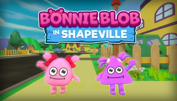 邦尼布洛在形状镇（Bonnie Blob in Shapeville） 游戏封面