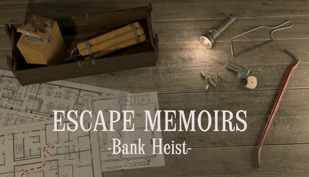 逃脱回忆录：银行劫案（Escape Memoirs: Bank Heist） 游戏封面