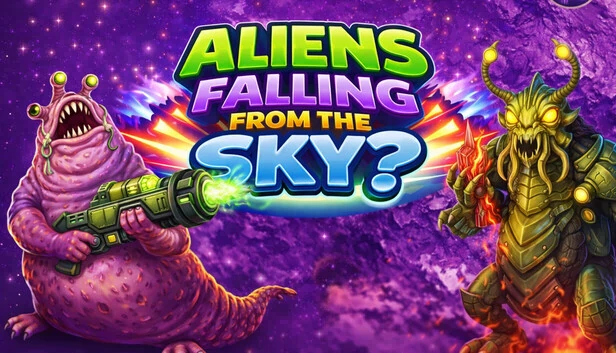 外星人从天而降？（Aliens falling from the Sky?） 游戏封面