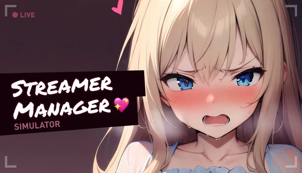 主播经理模拟器 💖（Streamer Manager Simulator 💖） 游戏封面