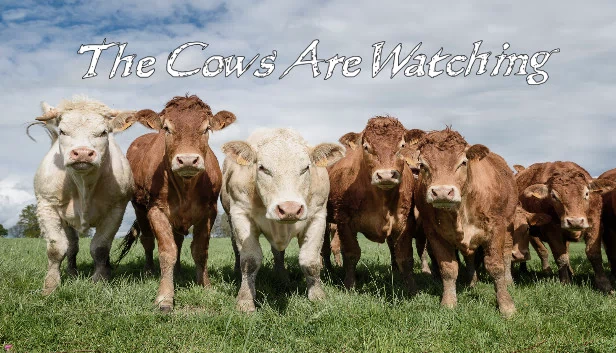 奶牛在看着你（The Cows Are Watching） 游戏封面