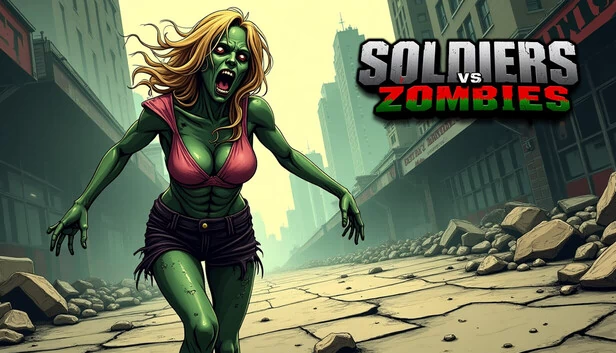 士兵大战僵尸：塔防（Soldiers vs Zombies: Tower Defense） 游戏封面