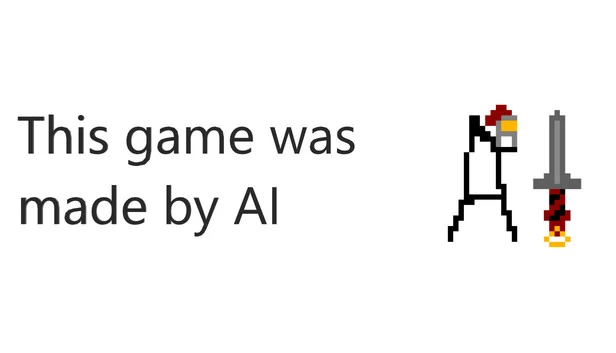This game was made by AI 游戏封面