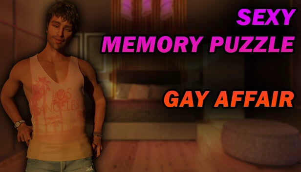 性感记忆拼图 - 同性恋情（Sexy Memory Puzzle - Gay Affair） 游戏封面