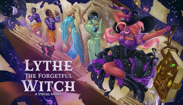 莱瑟：健忘女巫 视觉小说（Lythe The Forgetful Witch: A Visual Novel） 游戏封面