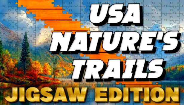 美国自然小径 拼图版（USA Nature's Trails Jigsaw Edition） 游戏封面