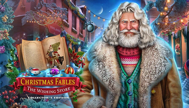圣诞传说：许愿商店 收藏版（Christmas Fables: The Wishing Store Collector's Edition） 游戏封面