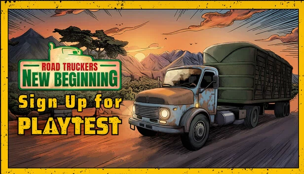 公路卡车司机：新开端（Road Truckers: New Beginning） 游戏封面