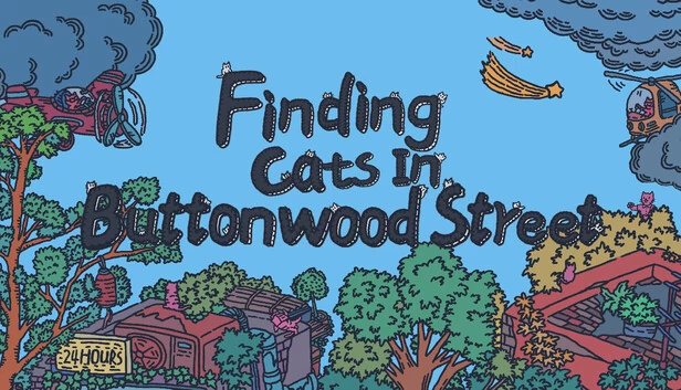 梧桐街寻猫（Finding Cats In ButtonWood Street） 游戏封面
