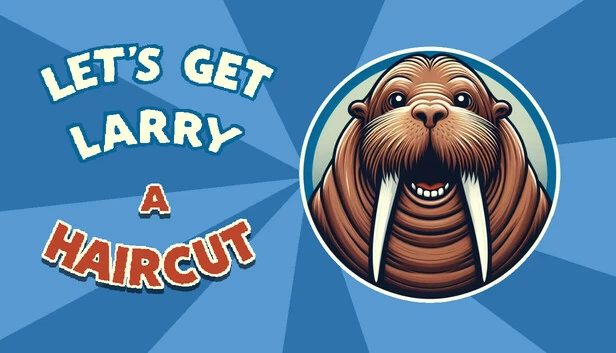 给拉里剪头发(Let's Get Larry a Haircut) 游戏封面