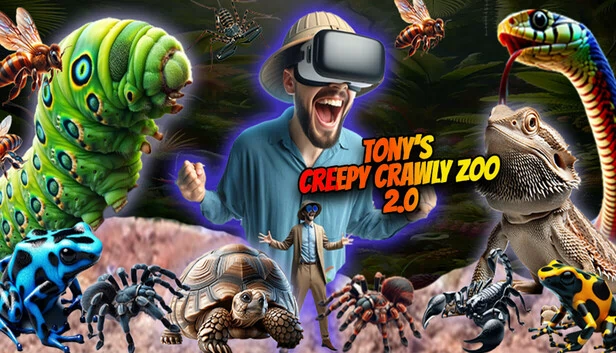 托尼的恐怖爬行动物园 2.0（Tony's Creepy Crawly Zoo 2.0） 游戏封面